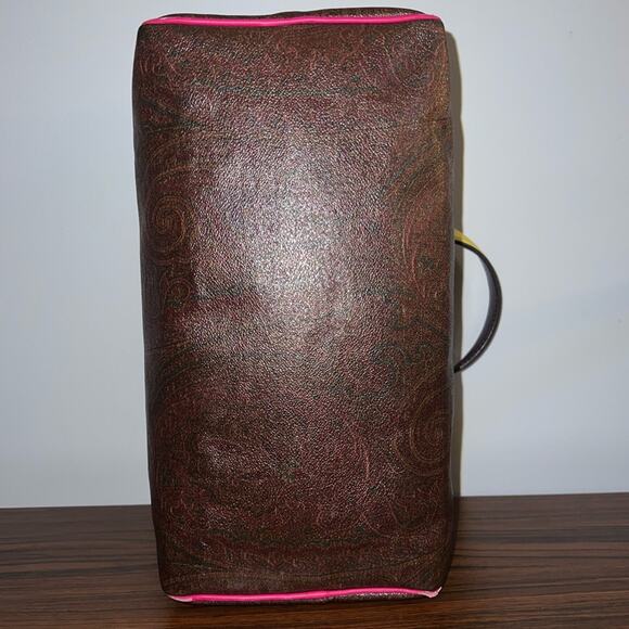 Etro Paisley Multicolor Top Handle Bag - Picture 5 of 14